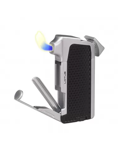 Зажигалка Lotus Condor Black & Gunmetal LBLPL1030 Трубочная