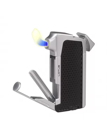 Зажигалка Lotus Condor Black & Gunmetal LBLPL1030 Трубочная