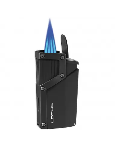 Зажигалка Lotus CZAR Black Matte & Chrome Velour LBL140010