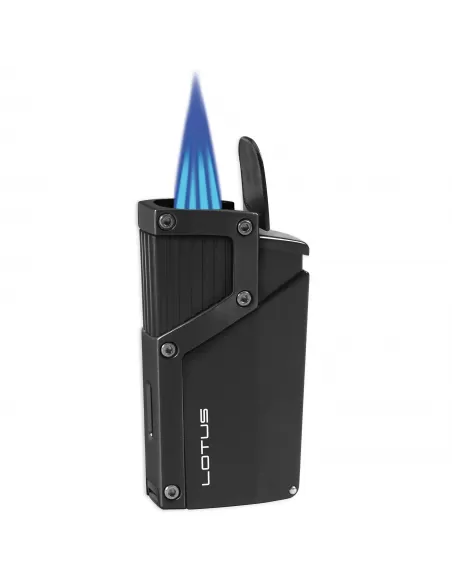 Зажигалка Lotus CZAR Black Matte & Chrome Velour LBL140010