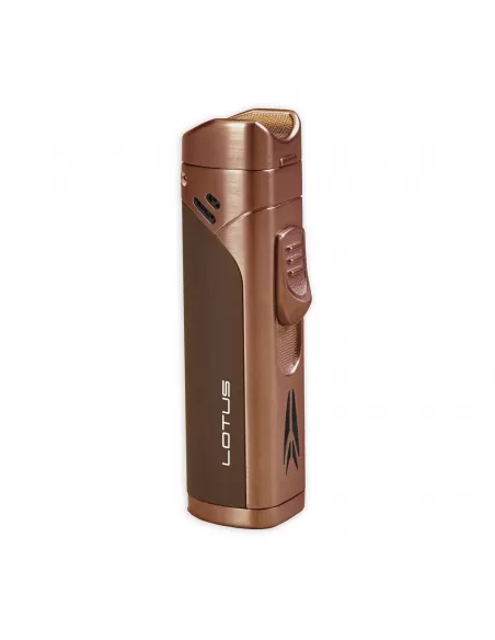 Зажигалка Lotus Monarch Copper & Rubberized Brown 7240