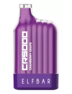 Электронная сигарета ELFBAR CR5000 Клюква виноград 