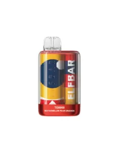 Электронная сигарета ELFBAR TE6000 Арбуз Груша Аплсн 