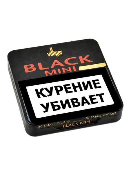 Сигариллы Villiger Black Mini Sumatra Filter