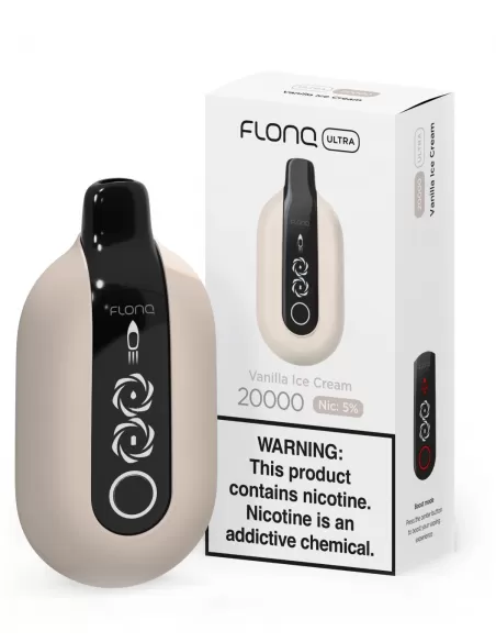 Электронная сигарета Flonq Ultra Ванильное мороженое, 20 000 затяжек