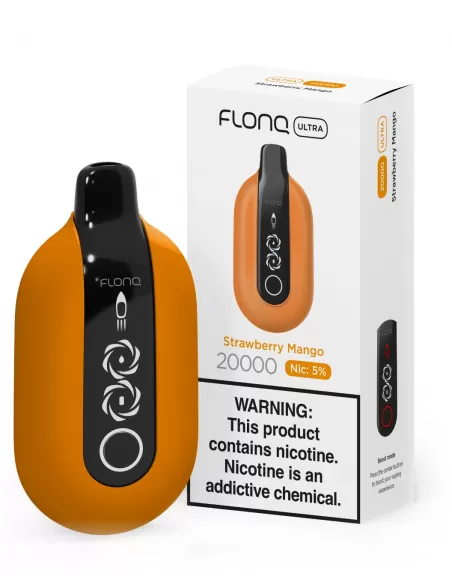 Электронная сигарета Flonq Ultra Клубника Манго, 20 000 затяжек