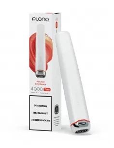 Электронная сигарета Plonq Plus Pro Кислая Клубника, 4000 затяжек