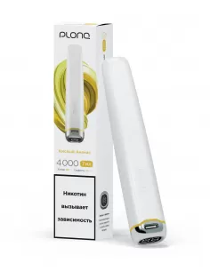 Электронная сигарета Plonq Plus Pro Кислый Ананас, 4000 затяжек
