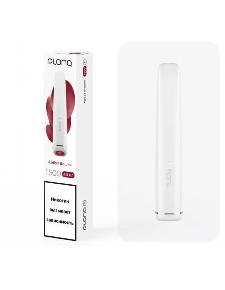 Электронная сигарета Plonq Plus Арбуз вишня, 1500 затяжек
