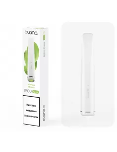 Электронная сигарета Plonq Plus Зеленое яблоко, 1500 затяжек 