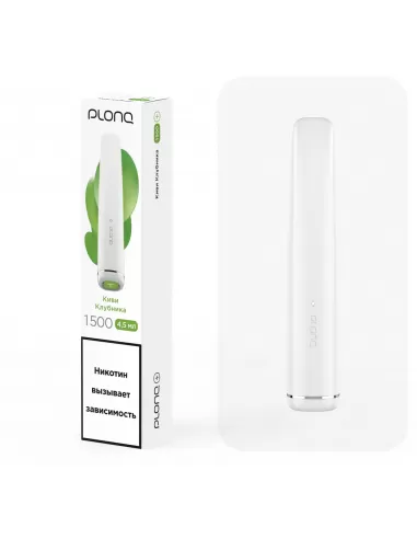 Электронная сигарета Plonq Plus Киви-Клубника, 1500 затяжек
