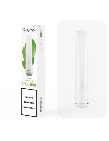 Электронная сигарета Plonq Plus Киви-Клубника, 1500 затяжек