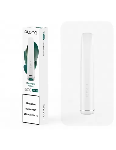 Электронная сигарета Plonq Plus Маракуйя Гуава, 1500 затяжек