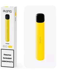 Электронная сигарета Plonq Alpha, со вкусом "Ананас"