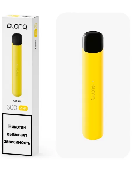 Электронная сигарета Plonq Alpha, со вкусом "Ананас"