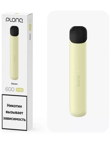 Электронная сигарета Plonq Alpha, со вкусом "Банан"