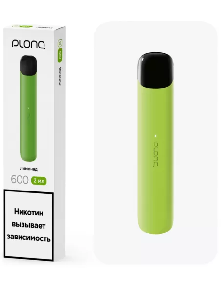Электронная сигарета Plonq Alpha, со вкусом "Лимонад"