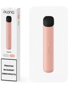Электронная сигарета Plonq Alpha, со вкусом "Персик"