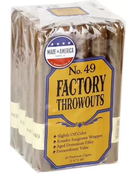 Сигара Factory Throwouts № 49 Natural