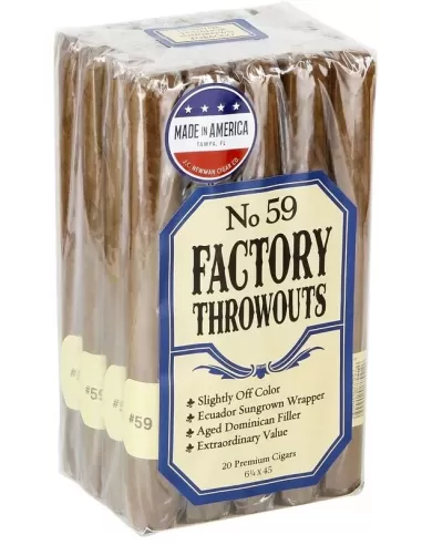 Сигара Factory Throwouts № 59 Natural