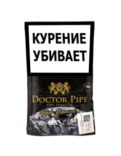 Трубочный табак Doctor Pipe Black Diamond Premium Ribbon Cut 50 гр 