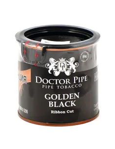 Трубочный табак Doctor Pipe Golden Black Ribbbon Cut 50 гр банка 