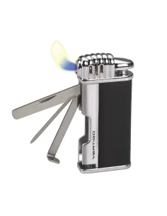 Зажигалка Vertigo трубочная  Puffer Pipe Black & Chrome трубочная