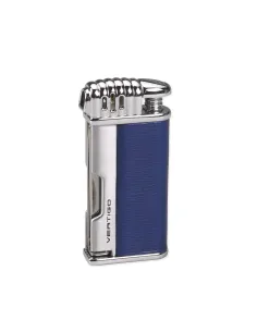 Зажигалка Vertigo Puffer трубочная Pipe Blue & Chrome трубочная