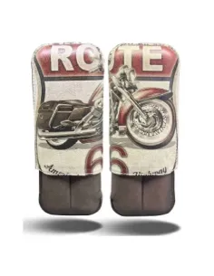 Футляр Route 66 Bourbon на 2 сигары (Франция)