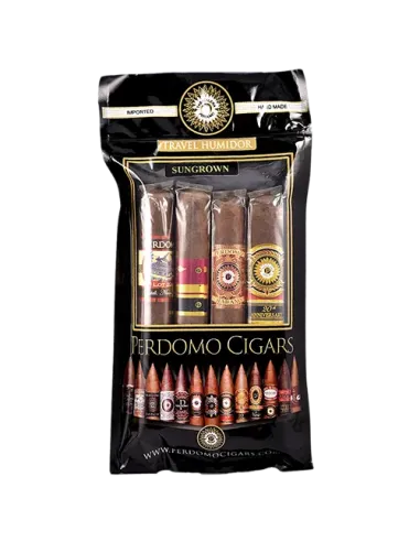 Набор сигар Perdomo - Perdomo Humidified Bags - Epicure Sun Grown (4 шт.)