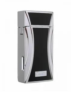 Зажигалка Caseti сигарная турбо, черная, с гильотиной CA285-1
