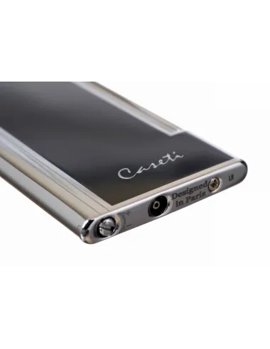 Зажигалка Caseti кремниевая, супертонкая, черная CA326-1
