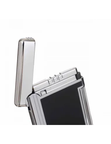 Зажигалка Caseti кремниевая, супертонкая, черная CA326-1