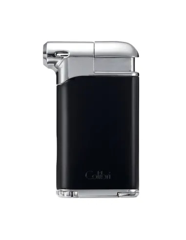Зажигалка трубочная Colibri Pacific с тампером, матовый черный-хром LI400C5