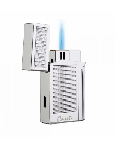Зажигалка Caseti сигарная, турбо, хром CA160-3