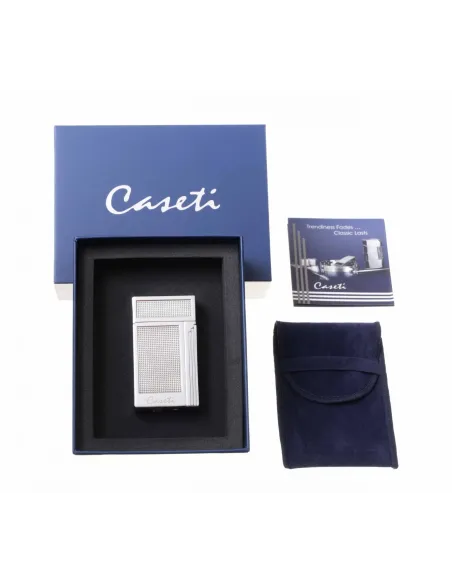Зажигалка Caseti сигарная, турбо, хром CA160-3