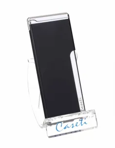 Зажигалка Caseti, турбо, супертонкая, черная CA453-1