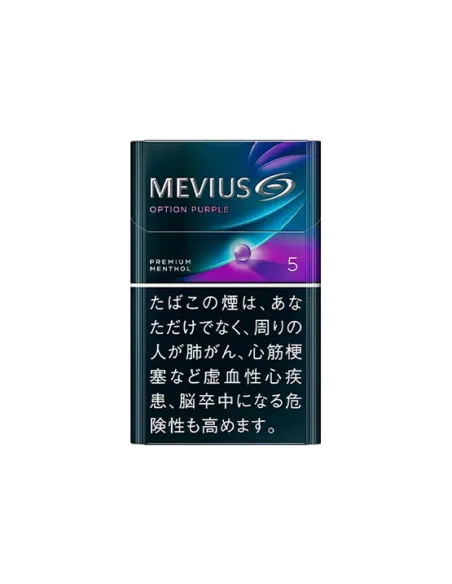 MEVIUS PREMIUM MENTHOL OPTION PURPLE 5 японские (блок)