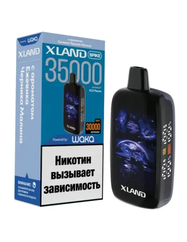 Купить Электронная сигарета WAKA 35000 Xland SPIKE (SP35k-008
