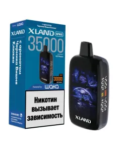 Электронная сигарета WAKA 35000 Xland SPIKE (SP35k-006 Черника Клюква Вишня)