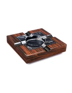 Пепельница Howard Miller на 4 сигары, Эбеновое дерево - купить в интернет-магазине Havana Smoke