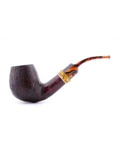 Трубка Mastro de Paja Pettinata Classica с цветным кольцом M451-8