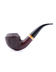 Трубка Mastro de Paja Pettinata Classica с цветным кольцом M451-12