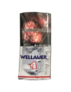 Табак Wellauer - №4 English Style (кисет 40 гр)