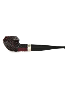 трубка Peterson Junior Rustic - Nickel Mounted Straight Buldog (без фильтра)