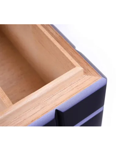 Хьюмидор Colibri Heritage на 80 сигар, Синий лак Navy