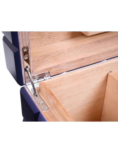 Хьюмидор Colibri Heritage на 80 сигар, Синий лак Navy