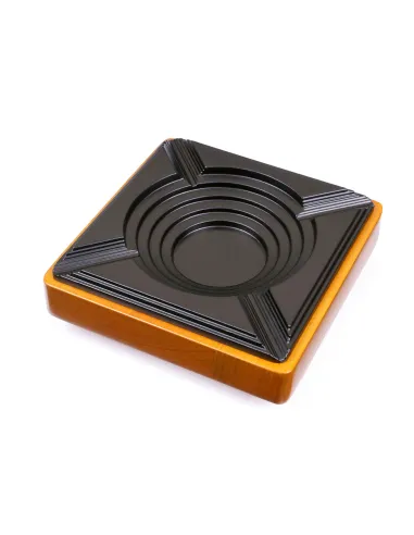 Пепельница сигарная Passatore на 4 сигары, дерево и алюминий