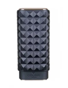 Чехол сигарный Colibri Quasar, телячья кожа и кедр, Черный