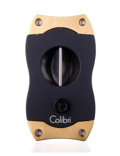 Гильотина Colibri V-cut, черная-золото